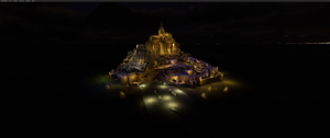 Mont Saint -Michel . Night Lighting thumbnail 9