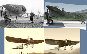 Bleriot XI 'Langenbruck' livery flown by Oskar Bider thumbnail 16