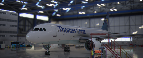 THOMAS COOK OLD BLUE LIVERY