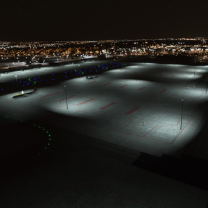 Madrid Barajas (LEMD) Night Light Enhancement thumbnail 3