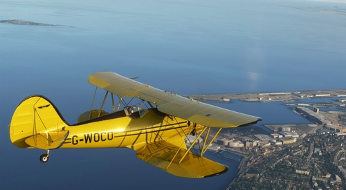 Waco YMF-5 G-WOCO