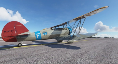 Waco YMF-5 N39721 Conch Republic Air Force