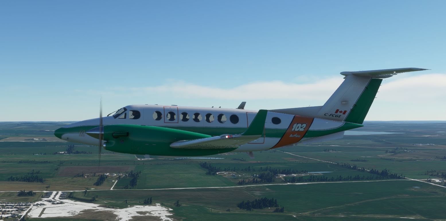 Buffalo Airways C-FCGE KingAir 350 - Image 1