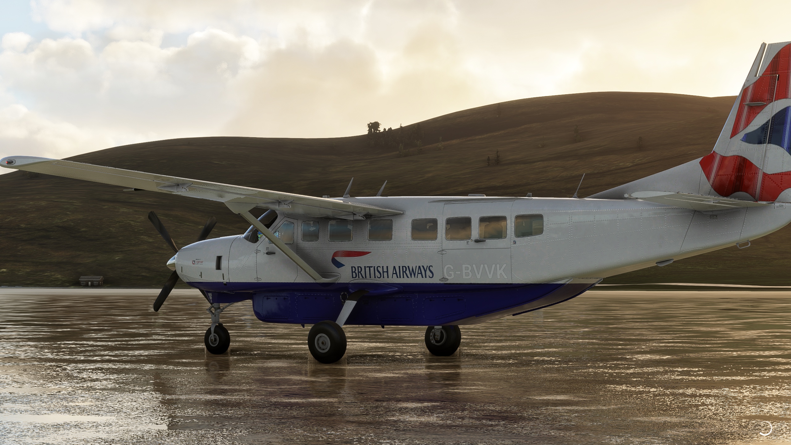 Cessna 208B Grand Caravan BA Operated BY Logan Air - Image 1