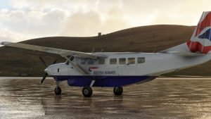 Cessna 208B Grand Caravan BA Operated BY Logan Air thumbnail 1