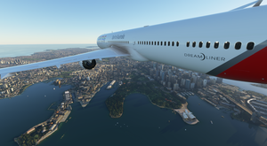 QANTAS Mardi Gras B787-10 Livery thumbnail 4