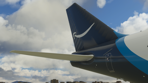 Amazon Prime Air Boeing 747-8 - 8K ( 2 Versions | with and without text mirroring ) thumbnail 4