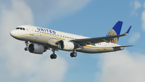 United Airlines Gold Livery A320neo thumbnail 4
