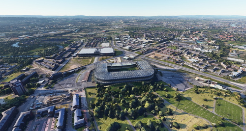 GLASGOW LANDMARKS CELTIC PARK EMIRATES ARENA & PARKHEAD FORGE