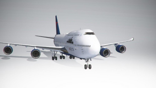 Boeing 747-8i Delta Air Lines Personal Edition "Atlanta" (4k) - no logo mirroring
