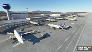 Athens Intl. Airport Eleftherios Venizelos (LGAV) Scenery thumbnail 3