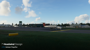 Quimper Pluguffan LFRQ - A free handcrafted regional airport thumbnail 18