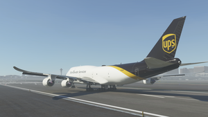UPS Boeing 747-8F (2 Versions - With and Without Text Mirroring) - 8K thumbnail 6