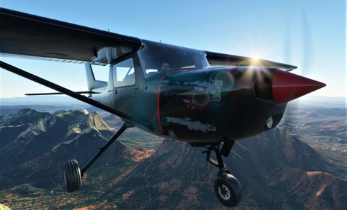 NC76 Cessna 152 Bushrats Livery
