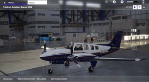 Baron 58 N1064C (working) thumbnail 2