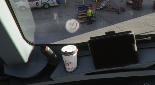 Virgin Australia Coffee Cup
