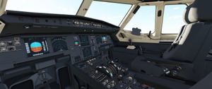 0000 JD Cockpit A320NEO Black/Creme w. Black or Creme Seats (optional) thumbnail 2