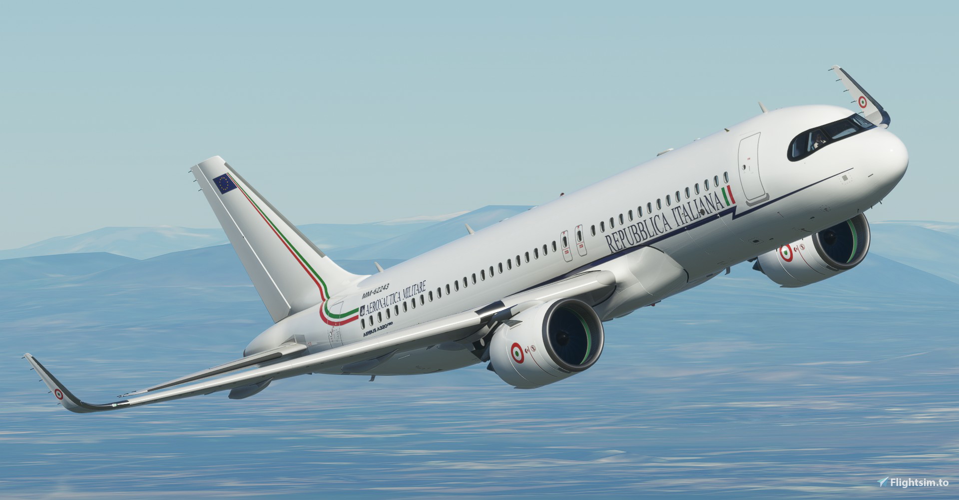 Italian Air Force Repubblica Italiana A320neo - Image 1
