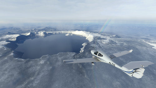 Crater Lake National Park Flight Plan