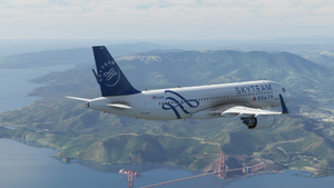 Delta Air (SkyTeam) White A320 Neo - 8K thumbnail 5