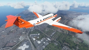 US Navy TC-12 livery for the beech king Air 350 thumbnail 2