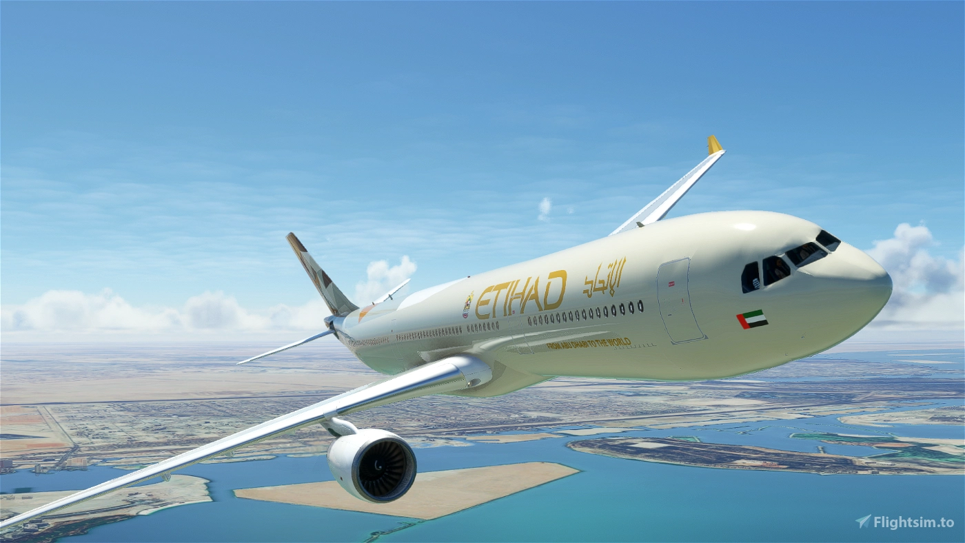 A330 300 Etihad For Microsoft Flight Simulator Msfs
