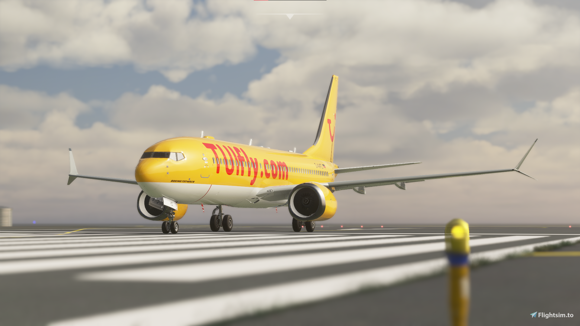Bredok's 737 Max | TUI Airways (Yellow) - Image 1