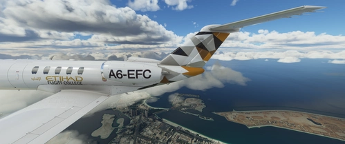[8k] Citation CJ4 - Etihad - Flight College