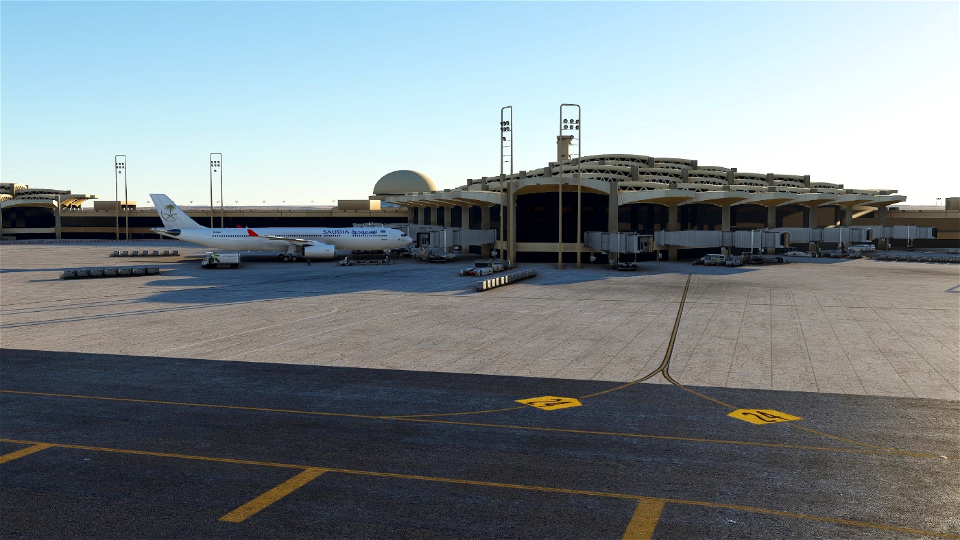 [OERK] King Khaled Intl. Airport, Riyadh Microsoft Flight Simulator
