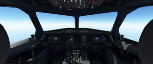 JD´s A330 -300 Cockpit Black/Black/Black thumbnail 3
