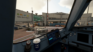 A32NX | Lufthansa coffee cup skin [Black/White/Stained cover] thumbnail 3