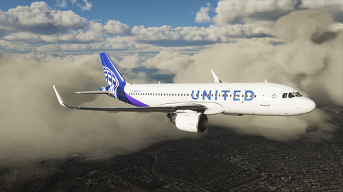 United Airlines A320 Neo - 8K