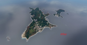 S.Penghu and Liuqiu Islands Aerial, Taiwan thumbnail 5