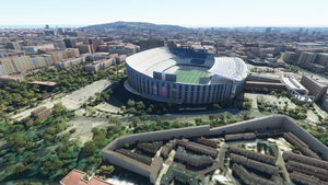 Stadium Camp Nou in Barcelona thumbnail 3