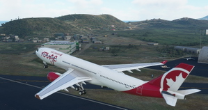 A330 Air Canada Rouge -8K thumbnail 2