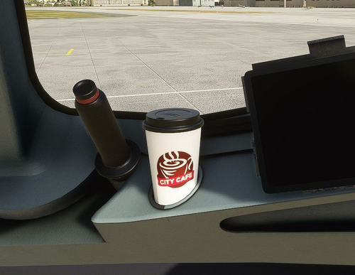 City Cafe Cup (7-11 in Taiwan) for the A32NX