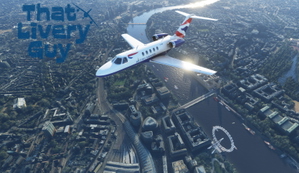 CJ4 - British Airways - Including Custom Interior (Default and Working Title Compatible) thumbnail 5