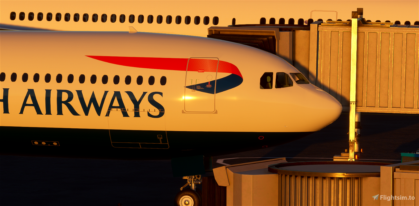 British Airways Livery | PMP a330-300 [8K] Microsoft Flight Simulator