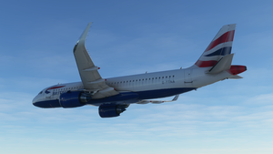British Airways (Dirty) [8K] - A320Neo thumbnail 5