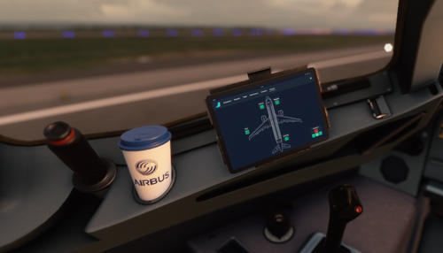 A32NX Coffee Cup - Airbus Logo