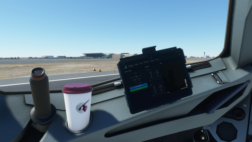 Qatar Airways Only Logo - Light Version Coffee Cup