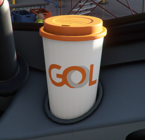 GOL White Coffee Cup 