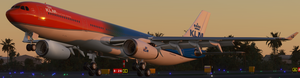 KLM Orange Pride Livery | PMP a330-300 [8K] thumbnail 3