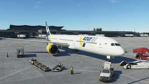 Azur Air Ukraine B787-10 livery