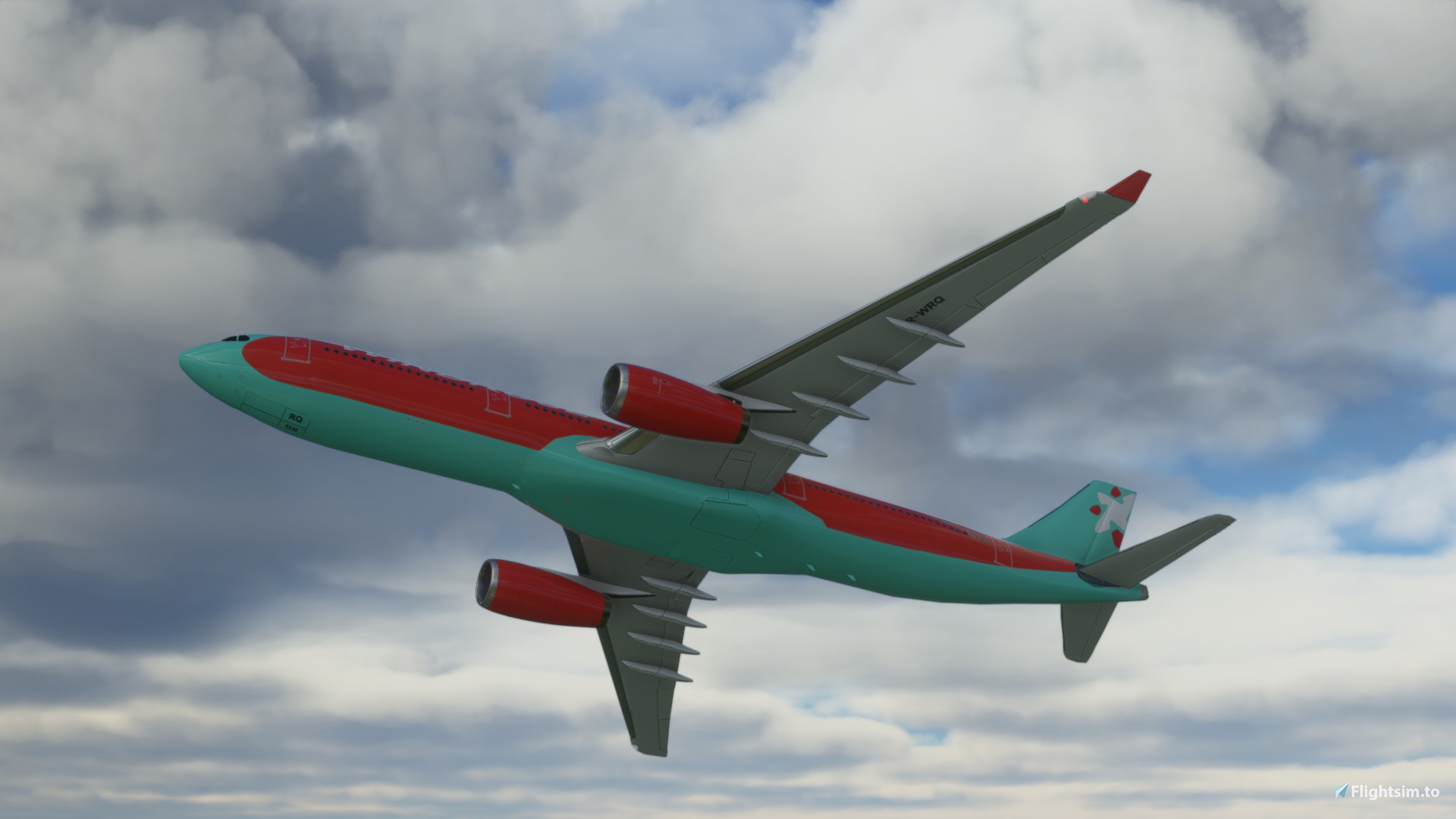 Windrose A330 livery (Ukraine) - Aircraft Liveries for MSFS