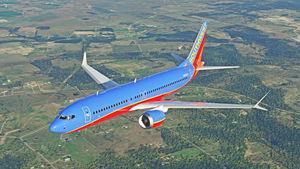 Southwest "Canyon Blue" [HD] - B737 MAX thumbnail 2
