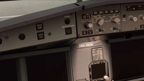 AIR CORSICA Selcal Code Plate for A32NX
