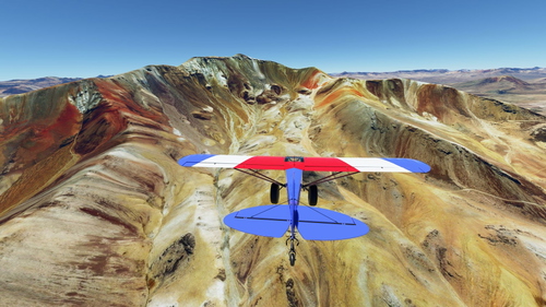 The Colours of Chile - Bush flying