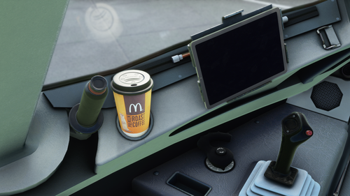 McDonalds McCafe Cup for the A32NX