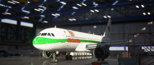 BEER Series: OBOLON' A320 livery (Ukraine)
